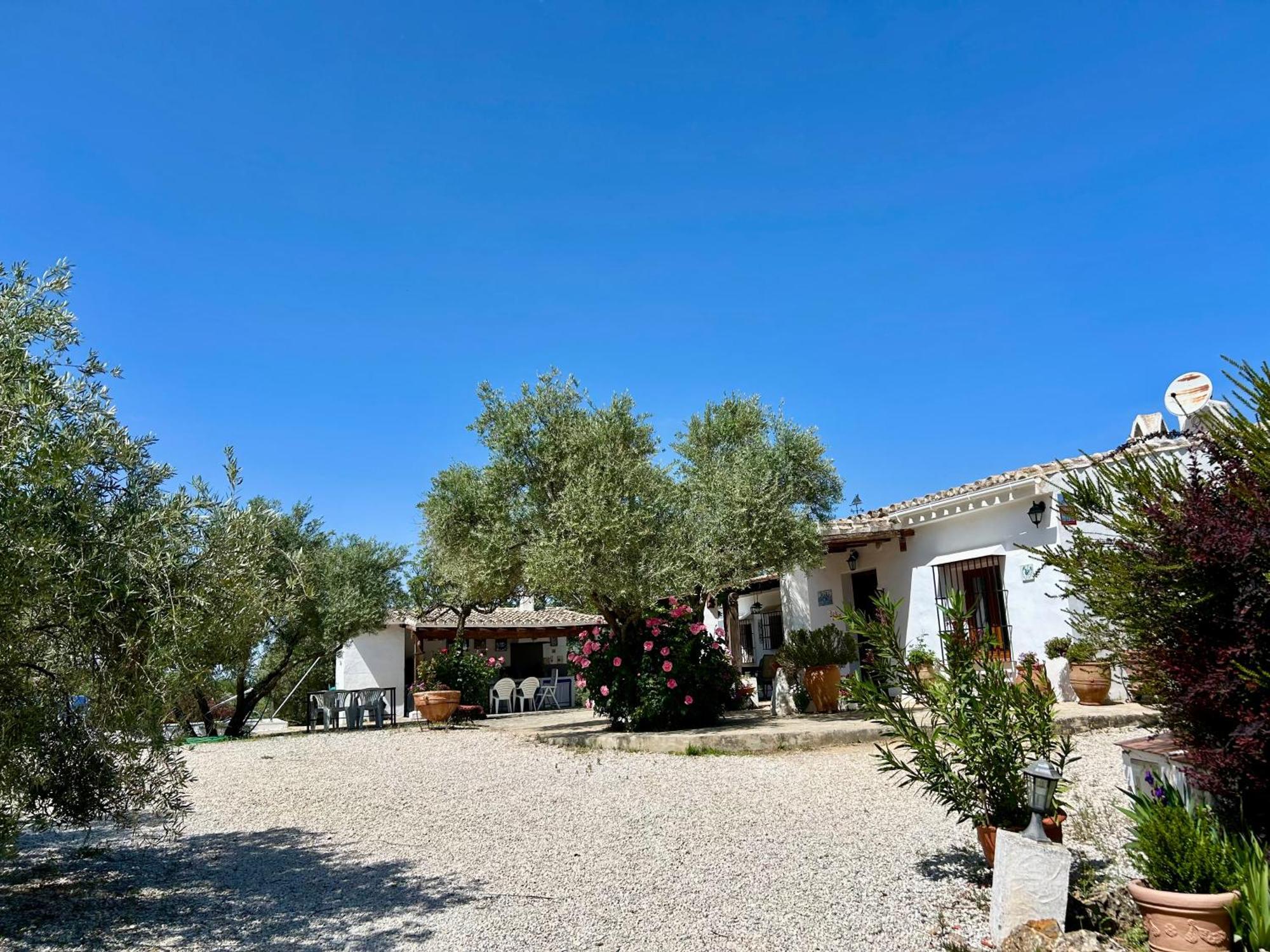 Refugio Andaluz Con Piscina Entre Olivos Villanueva de Tapia Exterior foto